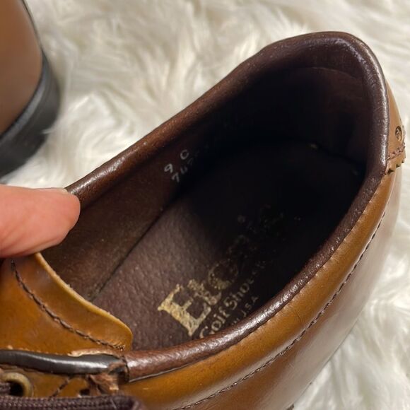 Etonic Golf Shoes by Eaton Mens Size 9C, Made in USA - Picture 8 of 13